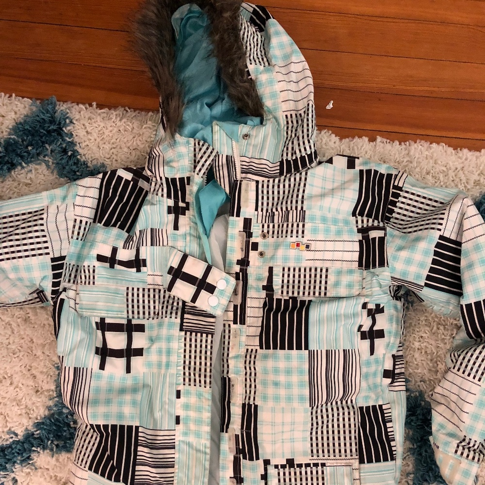 JUNIOR WINTER FOUR SQUARE COAT WITH LINER XXL KIDS